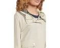 Куртка Barbour Mae дождевик с капюшоном и подкладкой в клетку