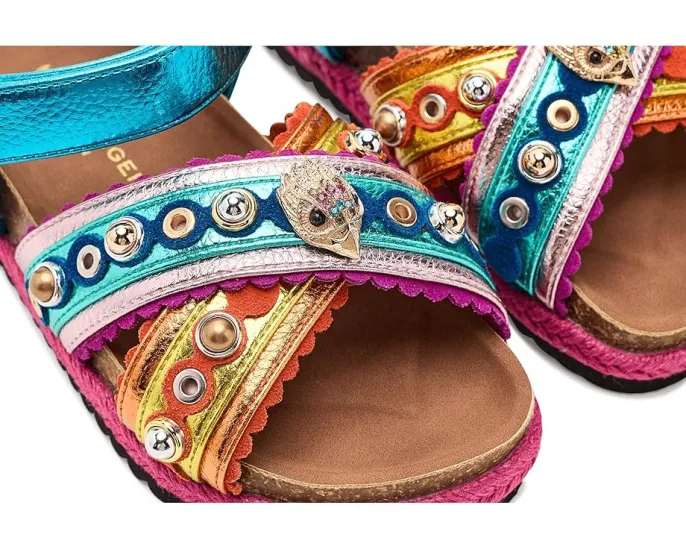 Детские эспадрильи Kurt Geiger London Mini Kensington Espadrille на липучке