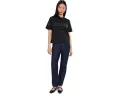 Футболка AllSaints Lisa Biggy оверсайз с ручной графикой