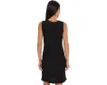 Платье Petite Bubble Jacquard Bateau Neck от Eileen Fisher черное
