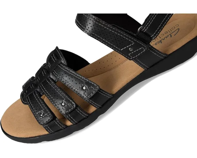 Сандалии Clarks Elizabelle Kay из мягкой кожи на липучке