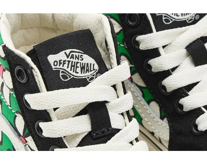 Детские высокие кеды SK8-HI® от Vans с фирменной боковой полосой