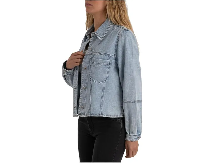 Куртка KUT from the Kloth Bailey на пуговицах с принтом под животное