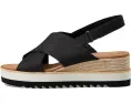 Босоножки TOMS Diana Crossover на платформе с перекрещенными ремешками