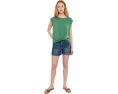 Sanctuary футболка Knotted Muscle Tee с узлом хлопковая