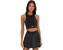 Тренировочный кроп-топ adidas by Stella McCartney с регулируемыми бретелями и силуэтом рейсбэк