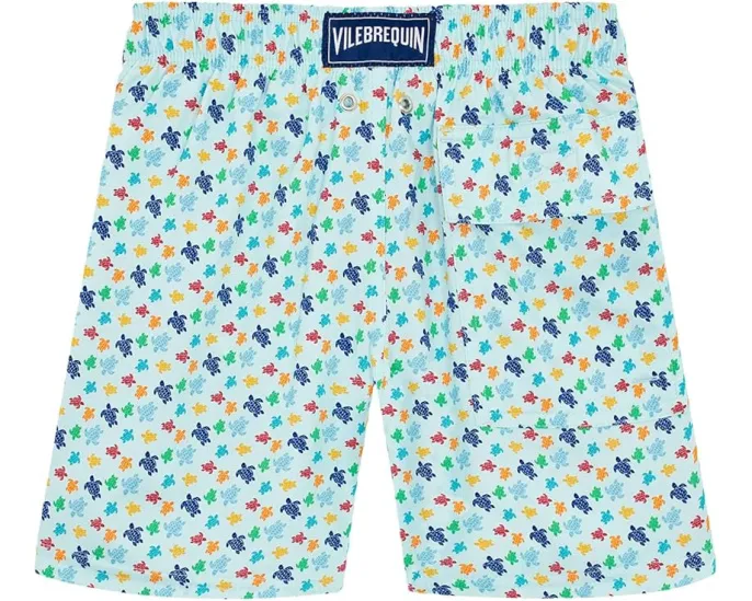 Детские плавки Vilebrequin Micro Ronde Des Tortues Rainbow Stretch с эластаном