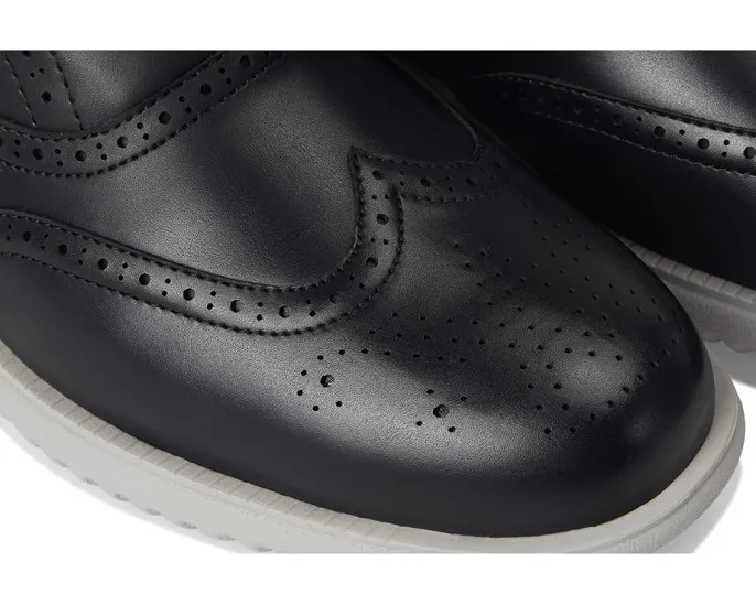 Кожаные оксфорды Nio Wing с перфорацией и удобной стелькой EVA