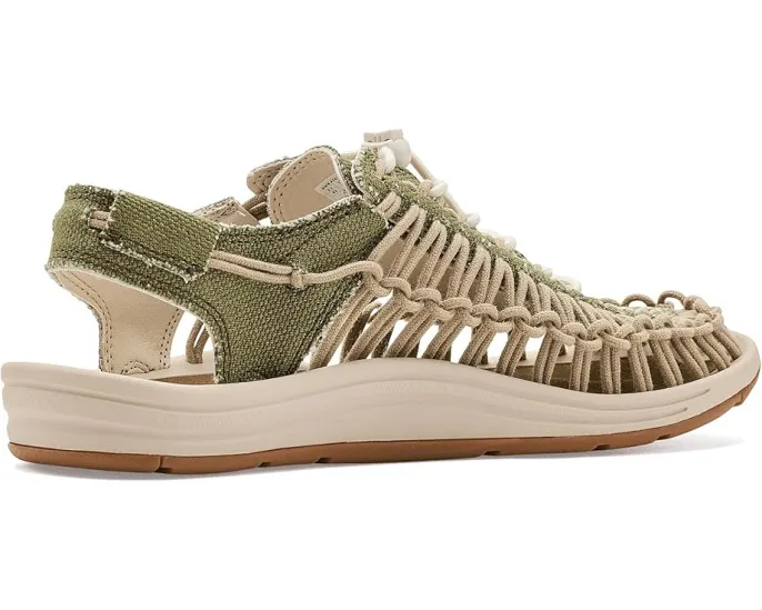 Обувь KEEN Uneek Canvas на плетеных шнурах с системой контроля запаха