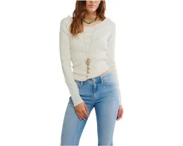 Топ Free People Butterfly Cuff с кружевной отделкой и манжетами-бабочками