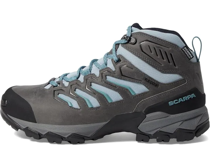 Женские трекинговые ботинки Scarpa Moraine Mid WP с технологией PFAS Free