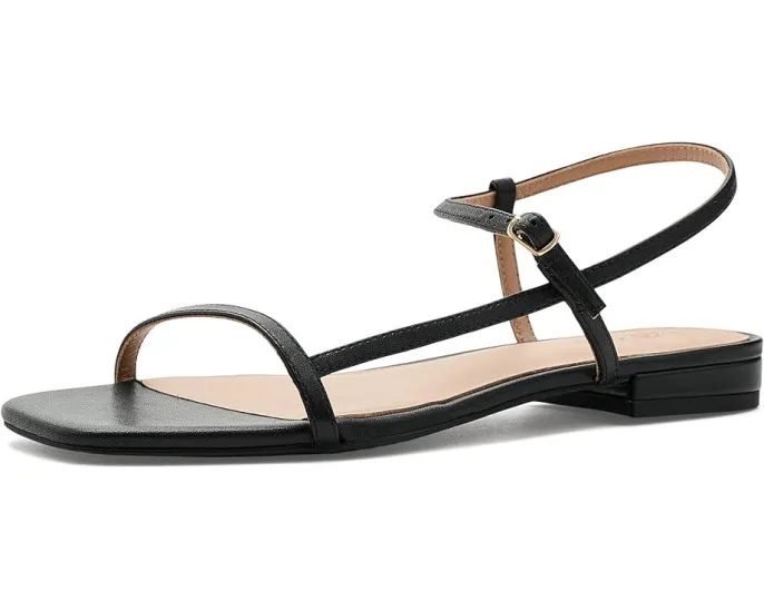 Сандалии Lauren Ralph Lauren Lainee из мягкой кожи Nappa с квадратным носком