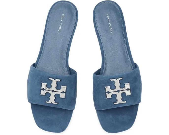 Сандалии Tory Burch Eleanor с широким ремешком и фирменной фурнитурой