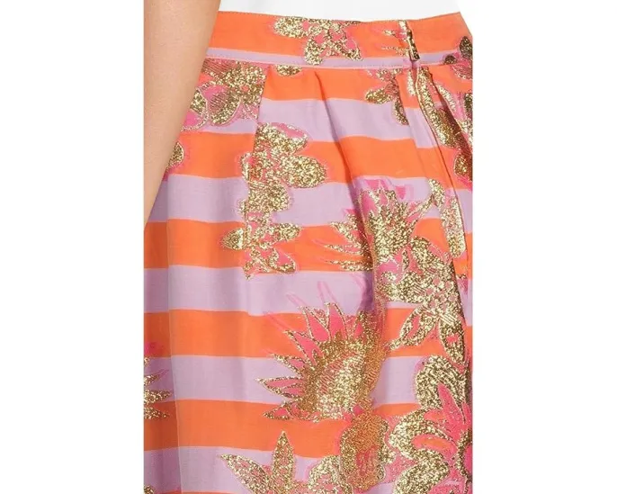 Lilly Pulitzer Юбка миди Lauderdale с плиссировкой