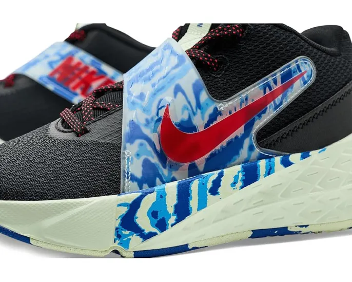 Кроссовки Nike Kids Team Hustle D 12 для баскетбола с липучкой