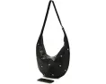 Сумка The Essential Curve Shoulder Bag из кожи со стразами Madewell