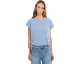 Футболка Mod-o-doc с коротким рукавом долман и ступенчатым подолом