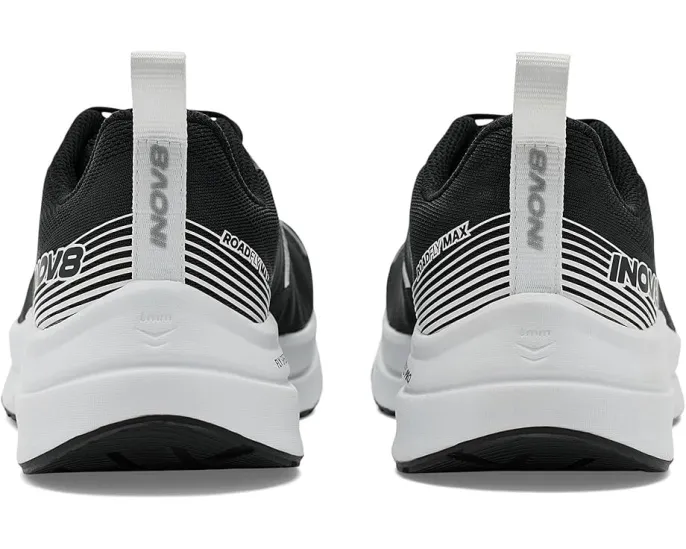 INOV8 Roadfly Max легкие кроссовки для бега в черно-белом цвете