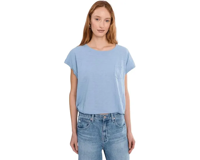 Футболка Mod-o-doc с коротким рукавом долман и ступенчатым подолом