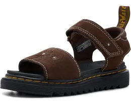 Детские сандалии Dr. Martens Marlowe Flower J с тиснеными цветами и пряжками