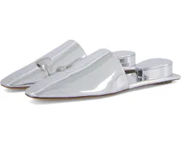 Мюли Pierced с кожаным верхом и металлическим кольцом на носке Tory Burch