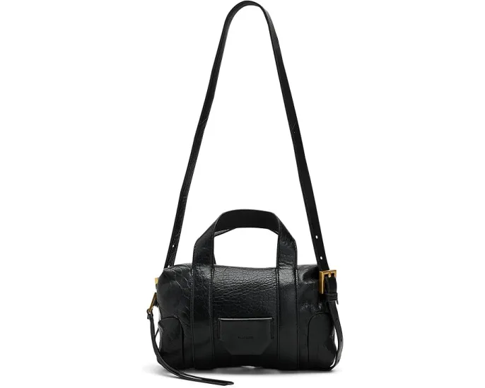 Компактная сумка-кроссбоди AllSaints Ares G из кожи с двумя карманами