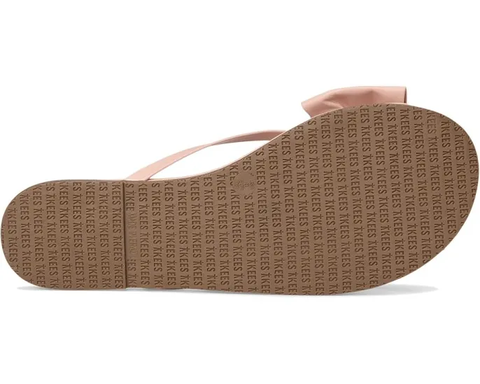 Сандалии TKEES Lily Oversized Bow с большим бантом из мягкой кожи