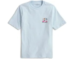 Детская футболка vineyard vines Catch A Break с коротким рукавом и принтом