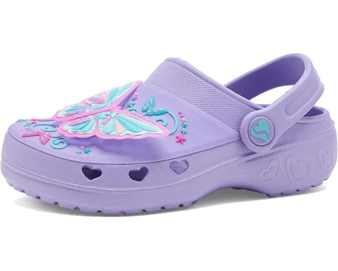 Детские сабо Skechers Sweetheart с бабочкой