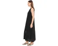 Платье макси Woven Plisse Maxi Dress от Eileen Fisher с текстурой плиссе