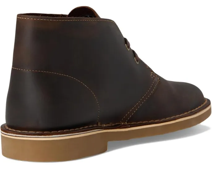 Ботинки Clarks Shepton из кожи на шнуровке