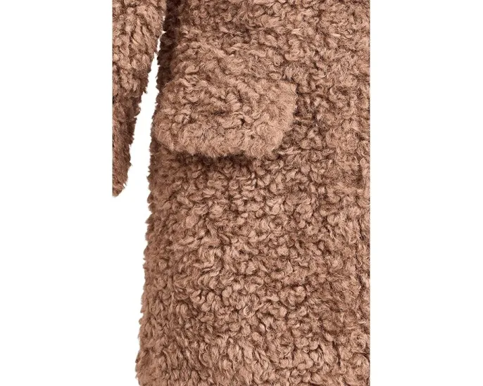 Пальто из искусственной овчины Janie and Jack бежевого цвета для малышей