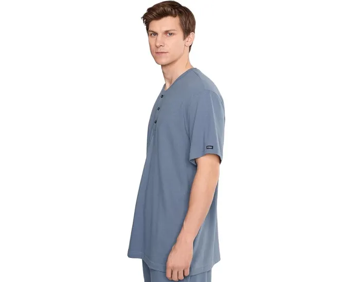 Футболка Polo Ralph Lauren с коротким рукавом и воротником хенли