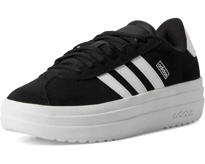 Кроссовки Adidas VL Court Bold для детей с кожаным верхом