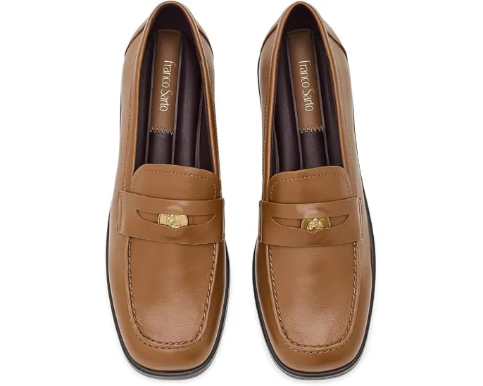 Лоферы Franco Sarto Bessy из коричневой кожи