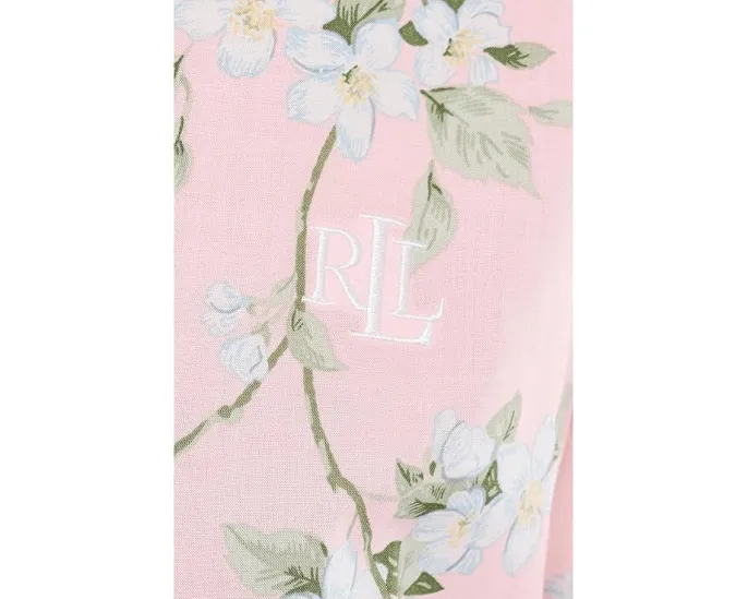 Пижамный комплект Lauren Ralph Lauren из батиста с длинными брюками