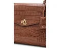 Lauren Ralph Lauren сумка Croc-Embossed Medium Farrah Soft из кожи крокодила