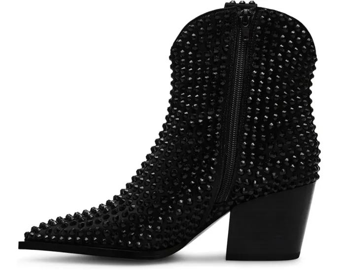 Ботильоны Neil от Blue by Betsey Johnson с кристаллами и квадратным каблуком