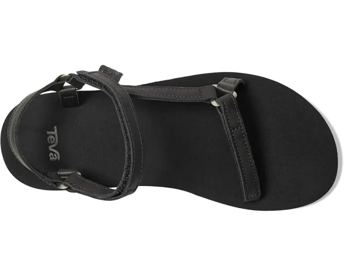 Сандалии Original Universal Slim Lea от Teva из мягкой кожи с регулируемыми ремешками