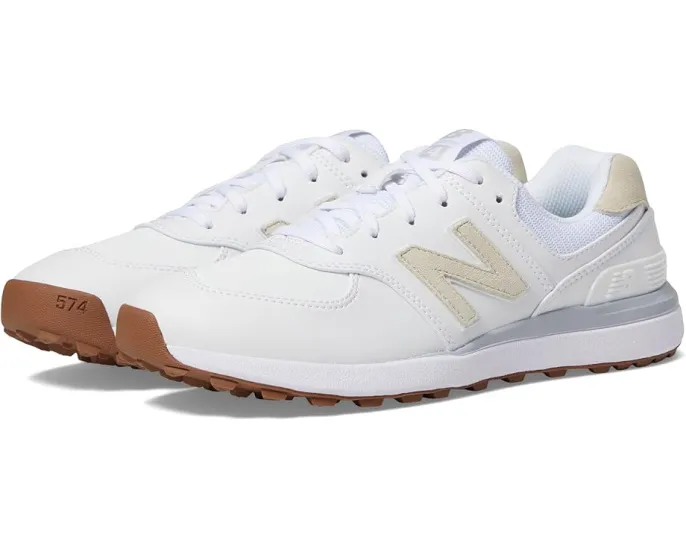 New Balance 574 Greens v2 водонепроницаемые кеды для гольфа с технологией CUSH+