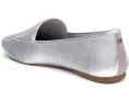 Birdies балетки Vesper Leather Flat серебристого цвета
