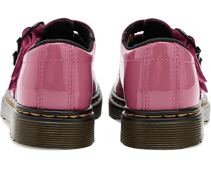 Туфли Mary Jane Dr. Martens 8065 J для детей с перфорацией и пряжками