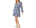 Платье Axton с воротником стойкой и присборенной талией Lilly Pulitzer