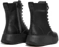 Ботильоны FitFlop F-Mode на шнуровке и платформе из кожи