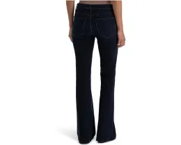 Джинсы KUT from the Kloth Ana High-rise Fab Ab Flare с зауженным силуэтом