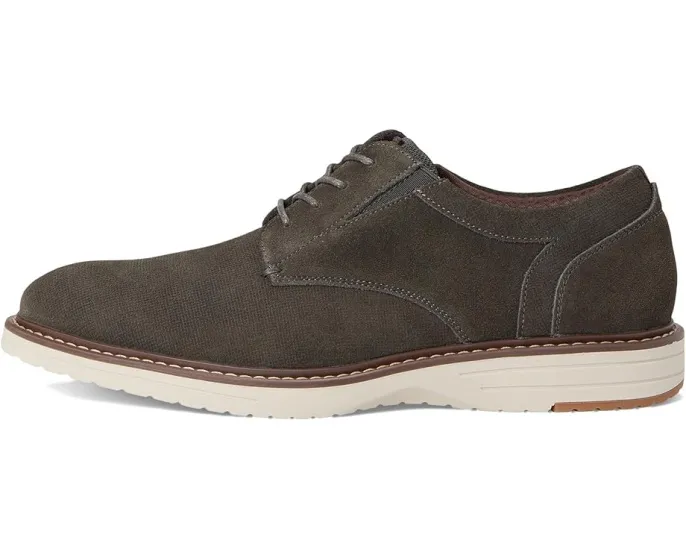 Nunn Bush Griff оксфорды с круглым носком из замши на шнурках для любого случая