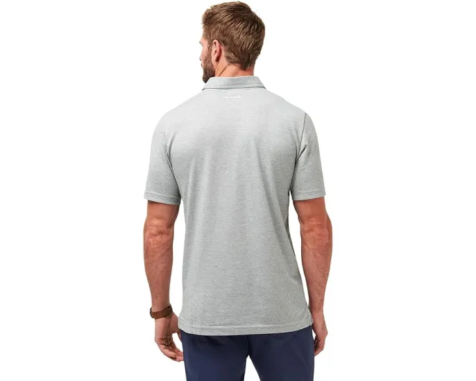 Поло TravisMathew Chicago Cubs The Zinna с вышивкой на груди