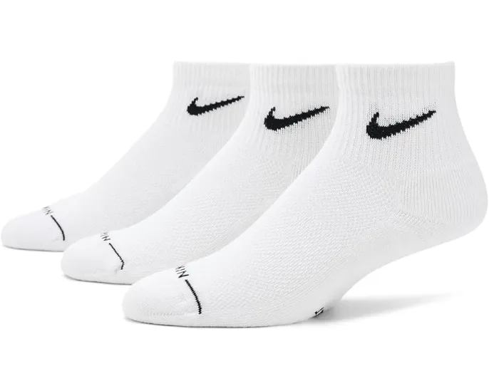 Nike носки Elevated Ankle 3 пары хлопковые спортивные