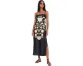 Платье миди Adrianna Papell Printed Shift Midi с цветочным принтом