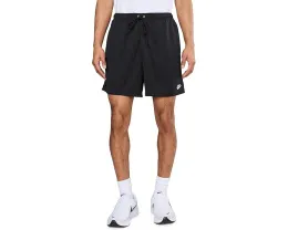 Шорты Nike Club Mesh Flow с сетчатой тканью и карманами